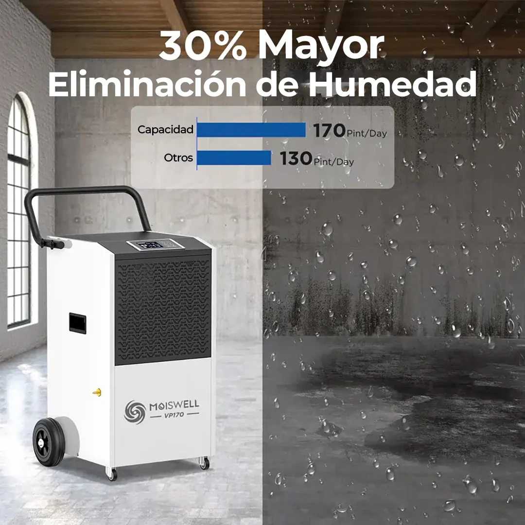 Deshumidificadores Industriales la solución para Problemas de Humedades
