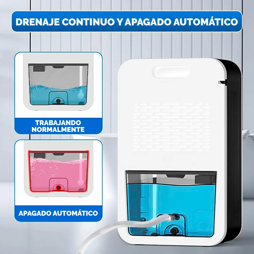 Deshumidificadores Eficientes, Eliminan la humedad por condensación​