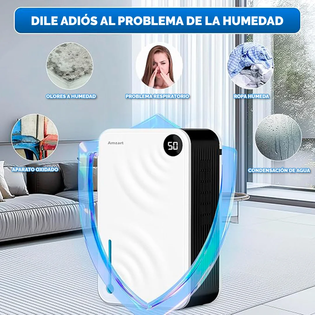Deshumidificadores Eficientes, Eliminan la humedad por condensación​