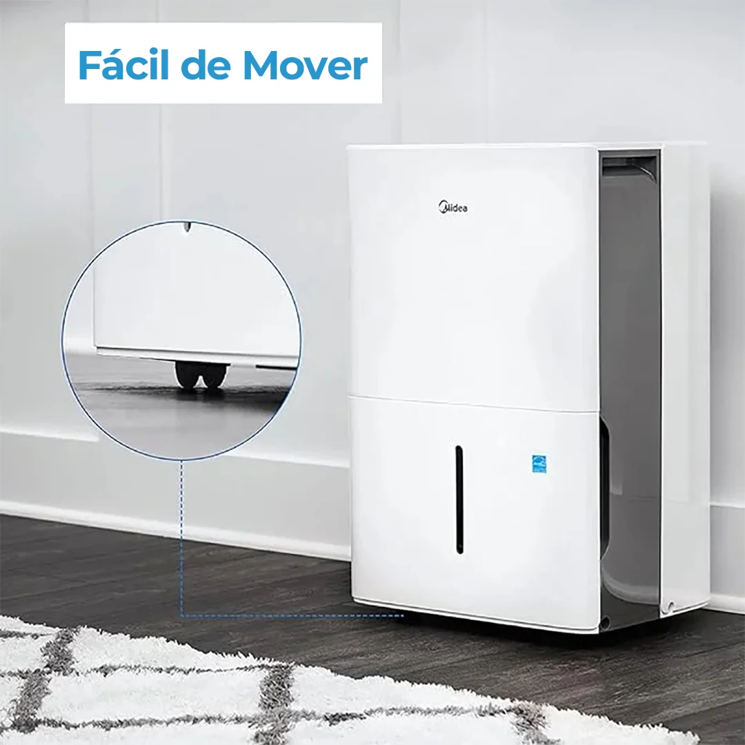Deshumidificador ideal para eliminar la humedad de hogares y oficinas.